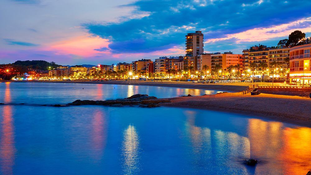 Lloret de Mar de nit