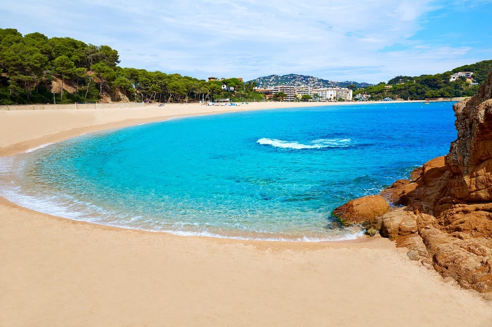 Platja de Fenals a Lloret de Mar