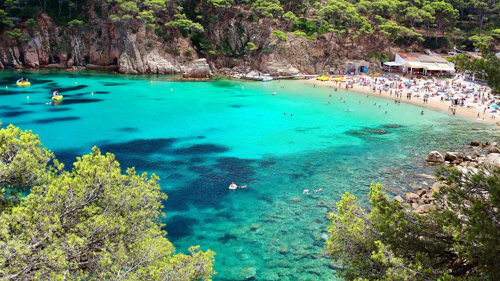 Vacances a la Costa Brava - Aiguablava