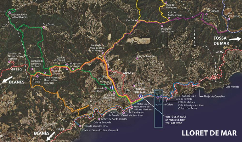 Senderisme a Lloret de Mar: les rutes més boniques